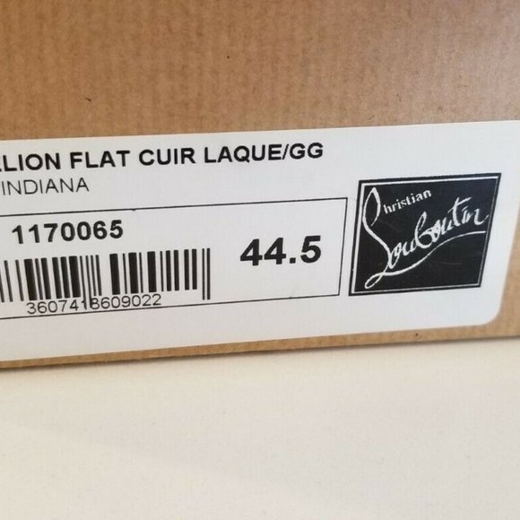 Christian Louboutin Men's Bordeaux Dandelion Flat - Picture 8 of 10